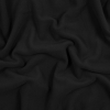 Black No Pill Polyester Fleece | Mood Fabrics
