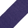 Purple Sparkle Rib Knit Trim - 7 x 29 - Detail | Mood Fabrics