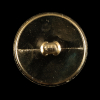 Italian Gold Textured Shank Back Button - 44L/28mm - Detail | Mood Fabrics