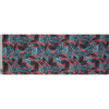 Mood Exclusive Tropical Snowglobe Red and Blue Cotton Poplin - Full | Mood Fabrics
