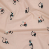 Mood Exclusive Scimmie Curiosie Pink Cotton Poplin | Mood Fabrics