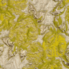 Lime Luxury Floral Metallic Brocade - Detail | Mood Fabrics