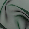Shimmering Emerald and Black Iridescent Organza - Detail | Mood Fabrics