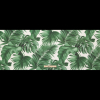 Dark Green Tropical Leaves Printed Woven - Full | Mood Fabrics