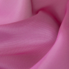 Luminous Magenta Satin-Faced Twill Organza - Detail | Mood Fabrics