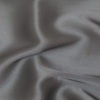 Luminous Charcoal Satin-Faced Twill Organza | Mood Fabrics