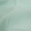 Talamanca Dark Mint Double Cotton Gauze - Detail | Mood Fabrics
