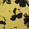 Metallic Black and Blazing Yellow Abstract Luxury Jacquard Lame | Mood Fabrics