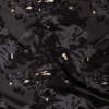Sedona Sage, Moonless Night and Metallic Golden Egg Abstract Luxury Brocade | Mood Fabrics