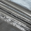 Mood Exclusive Metallic Silver Glossy Tyvek - Folded | Mood Fabrics