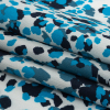 Mood Exclusive Blue Sunspot Soul Cotton Poplin - Folded | Mood Fabrics
