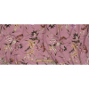 Mood Exclusive Pink Lavender Leaves of Change Stretch Cotton Twill - Full | Mood Fabrics