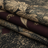 Mood Exclusive Burgundy Flying Home Stretch Cotton Poplin - Folded | Mood Fabrics