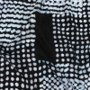 Mood Exclusive Black Dotted Distinction Rayon Jacquard | Mood Fabrics