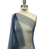 Dark Blue Leonardo Soft Nylon Tulle - Spiral | Mood Fabrics