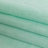 Minerva Heathered Mint Lightweight Linen Chambray - Folded | Mood Fabrics