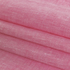 Minerva Heathered Begonia Pink Lightweight Linen Chambray - Folded | Mood Fabrics