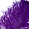 18-21 Purple Ostrich Feather - Detail | Mood Fabrics