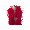 Red Chandelle Turkey Feather Boa - Full | Mood Fabrics