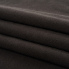 Black Cotton Fleece Backed Jersey - Folded | Mood Fabrics