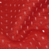 Heracles Haute Red Polyester Athletic Mesh - Detail | Mood Fabrics