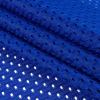 Heracles Royal Polyester Athletic Mesh - Folded | Mood Fabrics
