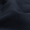 Navy Tubular Cotton 1x1 Rib Knit - Detail | Mood Fabrics
