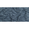 Navy Striated Upholstery Boucle with Tan Woven Backing - Full | Mood Fabrics