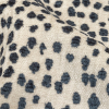 Sapphire Raised Spots Acrylic Chenille Woven - Detail | Mood Fabrics