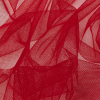Cherry Red Leonardo Soft Nylon Tulle - Detail | Mood Fabrics