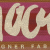 Mood Designer Fabrics Metallic Gold and Rainbow Oversized Square Patch - 18.875 - Detail | Mood Fabrics