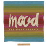 Mood Designer Fabrics Metallic Gold and Rainbow Oversized Square Patch - 18.875 - Full | Mood Fabrics