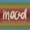 Mood Designer Fabrics Metallic Gold and Rainbow Oversized Square Patch - 18.875 | Mood Fabrics