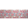 Metallic Hot Pink, Blue and Peach Blooms Luxury Brocade - Full | Mood Fabrics