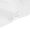 Luminous Off White Crinkled Luxury Brocade - Detail | Mood Fabrics