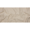 Crypton Creme Crosshatched Polyester Chenille Woven - Full | Mood Fabrics