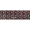 Metallic Red and Black Snakeskin Sprawl Burnout Luxury Brocade - Full | Mood Fabrics