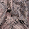 Metallic Pink, Gray and Black Gleaming Garden Luxury Brocade | Mood Fabrics