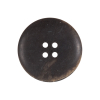 Brown Plastic Button - 40L/25mm - Detail | Mood Fabrics