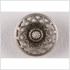 Silver Metal Coat Button - 28L/18mm | Mood Fabrics
