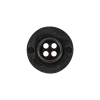 Gunmetal 2-Hole Metal Coat Button - 32L/20mm - Detail | Mood Fabrics
