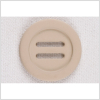 Beige Metal Coat Button - 36L/23mm | Mood Fabrics