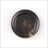 Black Plastic Button - 34L/21.5mm | Mood Fabrics
