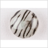 Gray Plastic Button - 36L/23mm | Mood Fabrics