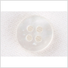 Off-White Plastic Button - 20L/12mm | Mood Fabrics