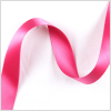 2.5 Hot Pink Double Face French Satin Ribbon | Mood Fabrics