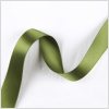 1.5 Green Double Face French Satin Ribbon | Mood Fabrics