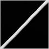 2.9mm White Elastic Cord - Detail | Mood Fabrics