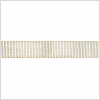 White Gold Double Face Metallic Satin Ribbon | Mood Fabrics