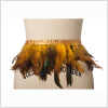 Yellow Feather Fringe - Full | Mood Fabrics